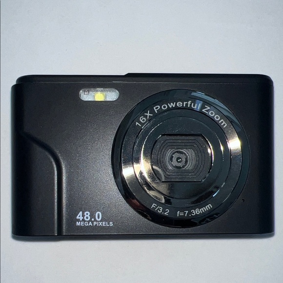 Other - Compact Digital Camera - Black 48MP with 16x Zoom